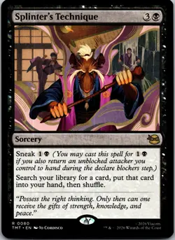 Splinter's Technique R Teenage Mutant Ninja Turtles 80 NM - Image 1