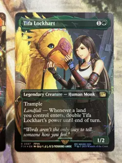 Chocobo Track Foil Tifa Vivi MTG Final Fantasy Promo Commander - NM/M 🔥 - Image 3