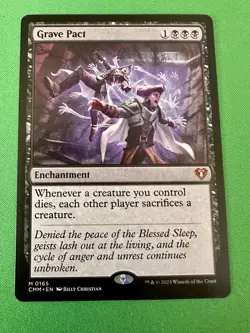 Grave Pact (165/1173) Regular - MTG CMM - M/NM Unplayed FAST2SHIP!! - Image 1