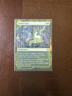 Magic: The Gathering Primal Vigor Enchantment Rare Wilds of Eldraine Green - Image 2