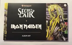 MTG Secret Lair Drop X Iron Maiden Album Art - Non Foil - SEALED IN HAND - Image 1