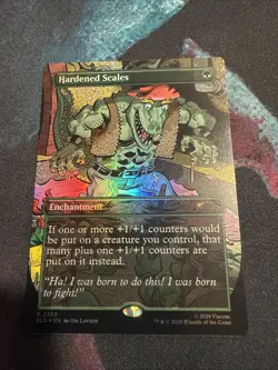 Hardened Scales (Foil) 2365 Secret Lair SLD TMNT The Mighty Mutanimals NM/M MTG - Image 1