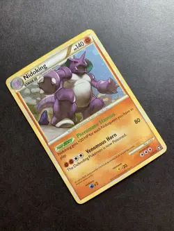 Pokemon TCG • Nidoking • HGSS Triumphant 6/102 • NM Rare Holo - Image 4