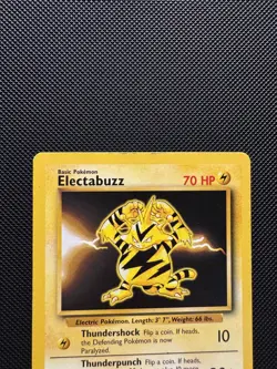 Pokemon TCG Electabuzz 20/102 Base Set Rare LP 1999 WoTC Unlimited - Image 3