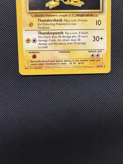 Pokemon TCG Electabuzz 20/102 Base Set Rare LP 1999 WoTC Unlimited - Image 4