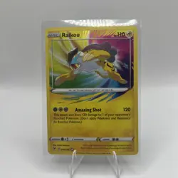 2020 Pokemon SWSH Vivid Voltage Raikou #050/185 sick card 🔥 - Image 1