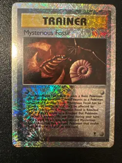 2002 Pokemon Legendary Collection Mysterious Fossil Reverse Holo #109/110NM-/LP+ - Image 1
