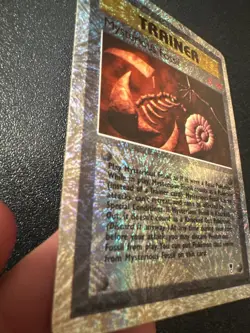 2002 Pokemon Legendary Collection Mysterious Fossil Reverse Holo #109/110NM-/LP+ - Image 2