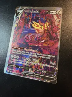 Pokemon TCG Zamazenta V GG54/GG70 Crown Zenith Galarian Gallery Card Off Center - Image 2