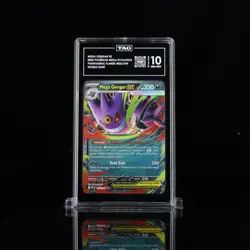 Pokemon Mega Gengar ex 056/094 Me02: Phantasmal Flames Holo TAG 10 GEM MINT - Image 1