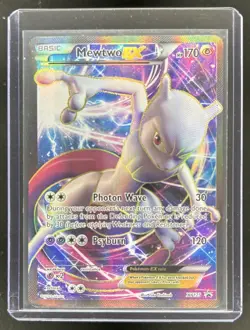 2016 Pokemon XY Mewtwo EX Black Star Promos #XY125 - Image 1