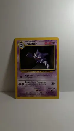 Pokemon TCG Haunter Base Set 29/102 Unlimited Non-Holo Regular LP - Image 3