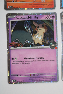 Pokemon TCG Destined Rivals Build And Battle Stamped Promos Set Of 4 Mimikyu LP+ - Image 5