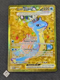 Lapras ex 164 - Black Star Promo Scarlet & Violet Pokemon TCG NM - Image 1