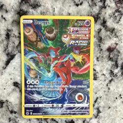 Pokemon Deoxys GG12/GG70 Crown Zenith Galarian Gallery Ultra Rare Holo 120 HP - Image 1
