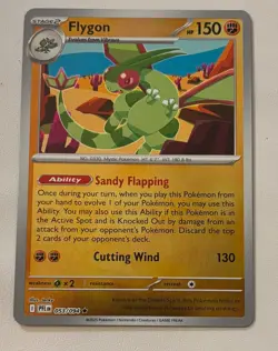 Pokemon TCG Flygon 53/94 Reverse Holo Phantasmal Flames - Image 1
