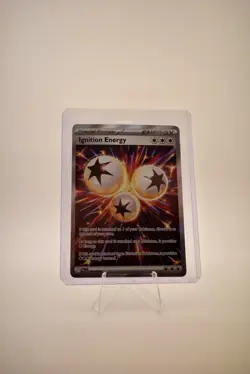 Ignition Energy 124/94 Full Art Trainer Holo Me02 Phantasmal Flames Pokemon TCG - Image 1