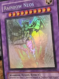 Yugioh! MP Rainbow Neos - PTDN-EN044 - Ghost Rare - Unlimited - Image 2