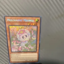 Yu-Gi-Oh! Mulcharmy Meowls Supreme Darkness 1st Ed Secret Rare Holo Beast Earth… - Image 1