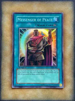 Yugioh Messenger of Peace MRL-102 Super Rare 1st Ed MP - Image 1