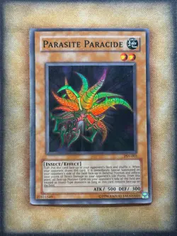 Yugioh Paracite Paracide PSV-003 Super Rare Original Print LP - Image 1