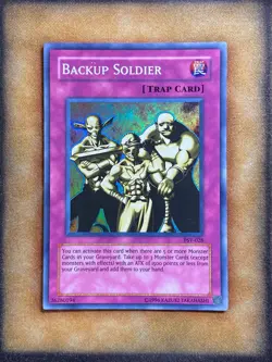 Yugioh Backup Soldier PSV-028 Super Rare 2017 Print NM - Image 1
