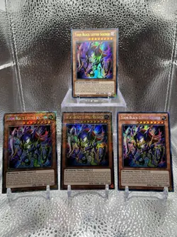 Yu-Gi-Oh! Toon Black Luster Soldier 1st Edition RA03-EN272 BLCR-EN065 TOCH-EN001 - Image 1