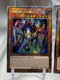 Yu-Gi-Oh! Toon Black Luster Soldier 1st Edition RA03-EN272 BLCR-EN065 TOCH-EN001 - Image 2
