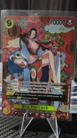 One Piece OP14-112 Boa Hancock SP English Card Azure Sea's Seven - Image 2