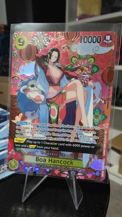 One Piece OP14-112 Boa Hancock SP English Card Azure Sea's Seven - Image 3