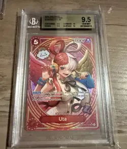 Bgs 9.5 Uta SP EB03-003 Extra Booster: One Piece Heroines Edition English - Image 1