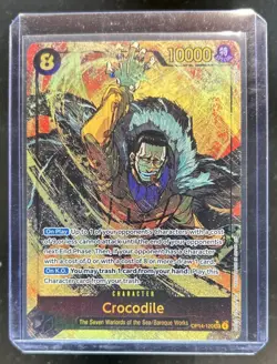 2026 One Piece Azure Sea's Seven Crocodile Secret Rare Alternate Art #OP14-120 - Image 1