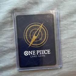One Piece Roronoa Zoro MANGA Holo Foil OP06-118 9000 Power PROXY CARD - Image 2