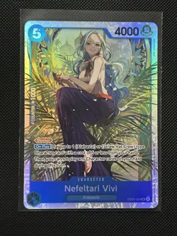 One Piece Extra Booster Heroines Edition EB03-024 Nefeltari Vivi SR English - Image 1