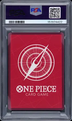 2026 ONE PIECE JPN PROMOS SERIALIZED TOP PRIZE RORONOA ZORO 1196/2700 PSA 10 - Image 2