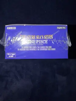One Piece TCG OP-14 The Azure Sea's Seven Booster Box (New & Sealed) - Image 3