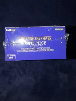 One Piece TCG OP-14 The Azure Sea's Seven Booster Box (New & Sealed) - Image 5