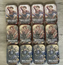 One Piece [12x] Tin Pack Set Vol2 [TS-02] Display English - Image 1
