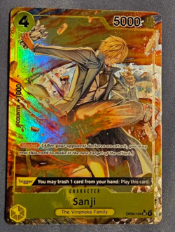 Sanji OP04-104 SR Alt Art Kingdoms Of Intrigue One Piece TCG English NM/M - Image 1