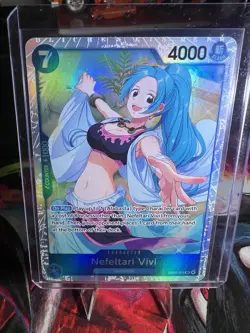 One Piece TCG English EB04-025 Nefeltari Vivi SR Foil Near Mint - Image 1