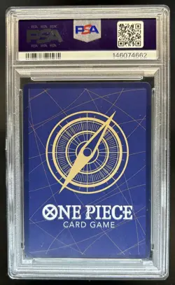 2025 One Piece Royal Blood OP10 Divine Departure Rare Alt Art #OP10-019 PSA 10 - Image 2