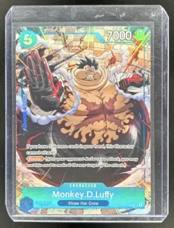 2025 One Piece Carrying On His Will Monkey D. Luffy Treasure Rare #OP11-058 - Image 1