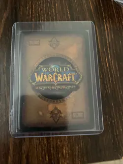 World of Warcraft TCG Foil Promo Scourgewar King Varian Wrynn - Image 2
