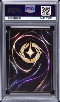 2025 DISNEY LORCANA EN 9-FABLED ICONIC MICKEY MOUSE - BRAVE LITTLE PRINCE PSA 10 - Image 2