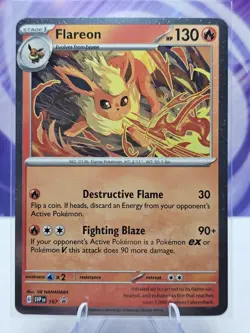 Flareon - 167 (Cosmos Holo) 167 Sv: Scarlet & Violet Promo Cards Holo NM - Image 1