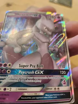 Full Art Mewtwo GX 31/68 Hidden Fates Holo 2019 Pokemon Card HP - Image 2