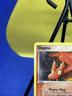 Pokemon TCG Slugma Holo Card 75/107 EX Deoxys LP - Image 3
