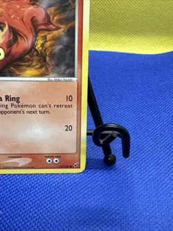 Pokemon TCG Slugma Holo Card 75/107 EX Deoxys LP - Image 5