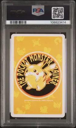 Surfing Pikachu Pokemon Card Playing Poker Yellow 1998 Nintendo PSA 10 - Image 2