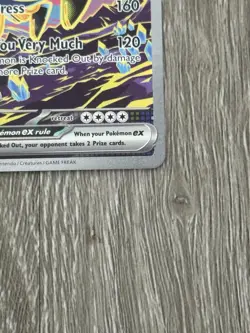 Iron Hands EX Sir 154/131 Prismatic Evolutions Pokemon TCG Card Near Mint - Image 4